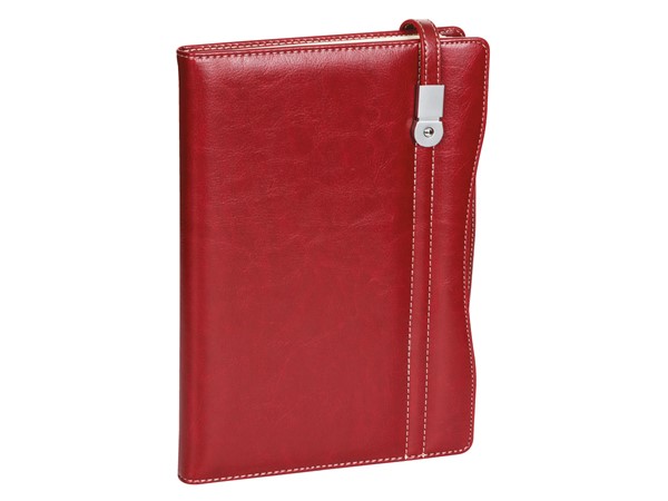 17x24 USB TARİHSİZ ORGANİZER AJANDA KIRMIZI